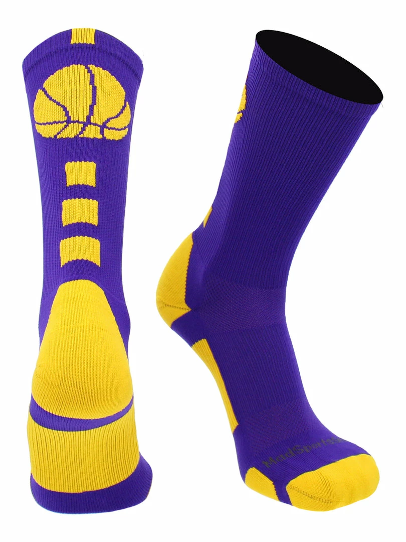 Best Sale โค๏ธ MadSportsStuff ๐ Basketball ๐งฆ Socks For Boys, ๐ง Girls, Men, ๐ฉ Women- Athletic Crew ๐งฆ Socks - Youth And Adult Sizes -Made In The USA ๐ 27 MadSportsStuff Basketball Socks For Boys, Girls, Men, Women- Athletic Crew Socks - Youth And Adult Sizes -Made In The USA
