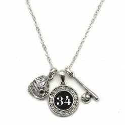 Budget ๐ MadSportsStuff Jewelry ๐ง Girls ๐ฅ Softball Necklace With Jersey Number (Available In 39 Numbers) โ๏ธ 56 MadSportsStuff Jewelry Girls Softball Necklace With Jersey Number (Available In 39 Numbers)