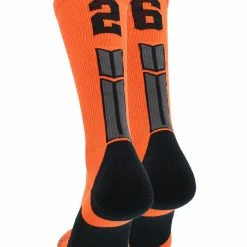 Flash Sale β MadSportsStuff Orange And Black Player ID Custom Number Crew 𧦠Socks For π Basketball Lacrosse Volleyball Boys And π§ Girls β 207 MadSportsStuff Orange And Black Player ID Custom Number Crew Socks For Basketball Lacrosse Volleyball Boys And Girls