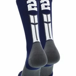 Coupon ๐งจ MadSportsStuff Volleyball ๐งฆ Socks Navy Player ID Custom Number Crew ๐งฆ Socks For ๐ Basketball Lacrosse Volleyball Boys And ๐ง Girls โ๏ธ 182 MadSportsStuff Volleyball Socks Navy Player ID Custom Number Crew Socks For Basketball Lacrosse Volleyball Boys And Girls