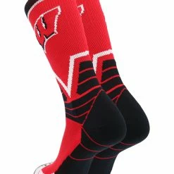 TCK Wisconsin Badgers Socks Victory Crew All Schools