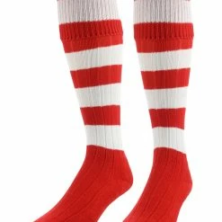 Best deal ๐งจ TCK Hoop Rugby ๐งฆ Socks With Stripes For Men Soccer ๐งฆ Socks ๐ 24 TCK Hoop Rugby Socks With Stripes For Men Soccer Socks