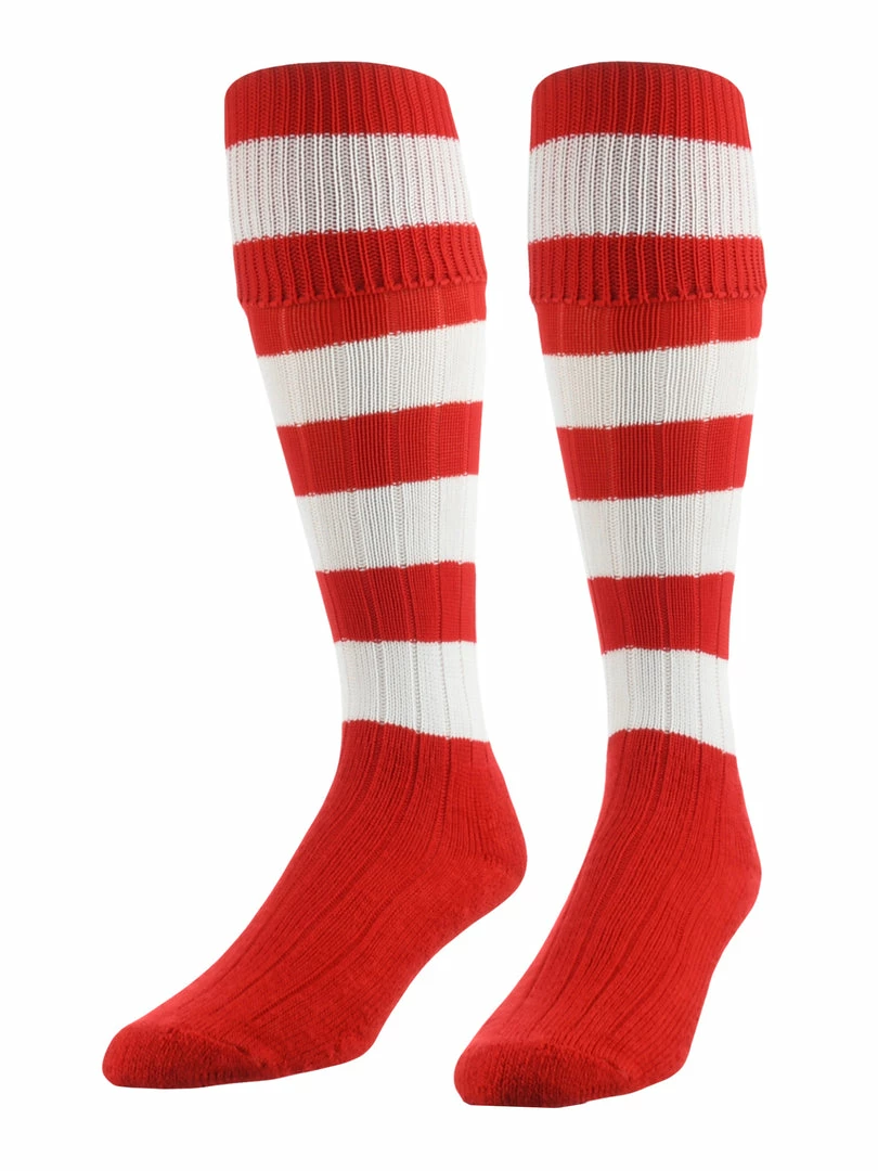 Best deal ๐งจ TCK Hoop Rugby ๐งฆ Socks With Stripes For Men Soccer ๐งฆ Socks ๐ 9 TCK Hoop Rugby Socks With Stripes For Men Soccer Socks