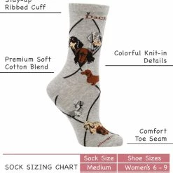Cheap ๐ WHD Crazy ๐งฆ Socks - Crew Dachshund ๐งฆ Socks For ๐ฉ Women Gift For ๐ Dog Lovers โจ 7 WHD Crazy Socks - Crew Dachshund Socks For Women Gift For Dog Lovers