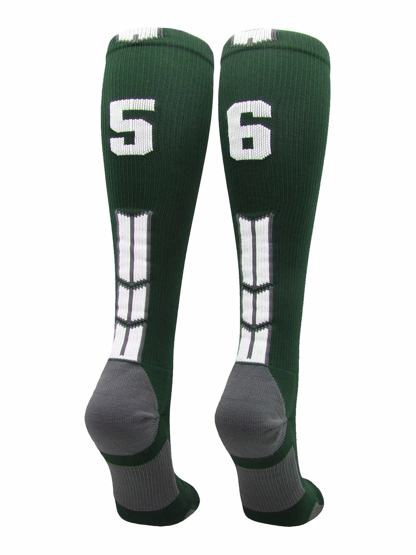 Best reviews of 🤩 MadSportsStuff Dark Green Player ID Custom Number Over The Calf 🧦 Socks For 🥎 Softball ⚾ Baseball Football Boys And 👧 Girls 🥎 Softball 🧦 Socks 🧨 24 MadSportsStuff Dark Green Player ID Custom Number Over The Calf Socks For Softball Baseball Football Boys And Girls Softball Socks