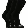 TCK Basketball Socks For Men Or Women 9-11, 10-13, Elite Athletic Cushion Crew Socks With Arch Compression 3-pack