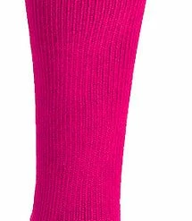 MadSportsStuff Baseball Socks Neon Pink And Black Player ID Custom Number Over The Calf Socks For Softball Baseball Football Boys And Girls