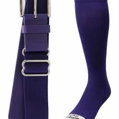 MadSportsStuff Pro Line Softball Socks And Belt Combo Youth And Adult