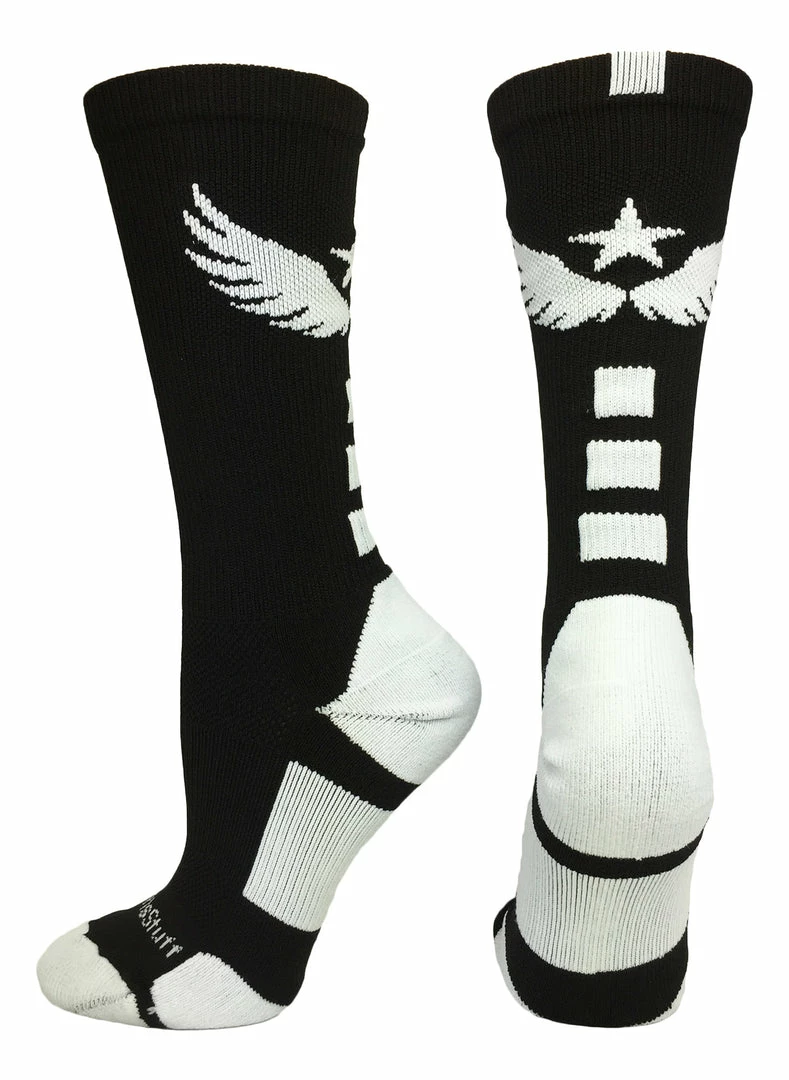 Best Pirce โ๏ธ MadSportsStuff Light Speed Athletic Crew ๐งฆ Socks (multiple Colors) โ 12 MadSportsStuff Light Speed Athletic Crew Socks (multiple Colors)