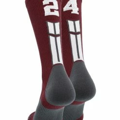 Cheap ๐ MadSportsStuff Maroon Player ID Custom Number Crew ๐งฆ Socks For ๐ Basketball Lacrosse Volleyball Boys And ๐ง Girls Volleyball ๐งฆ Socks ๐ฅ 184 MadSportsStuff Maroon Player ID Custom Number Crew Socks For Basketball Lacrosse Volleyball Boys And Girls Volleyball Socks