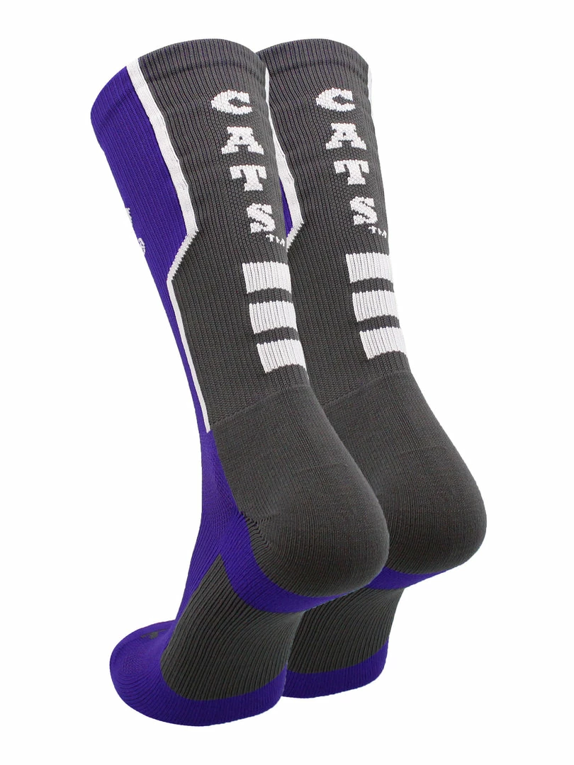 Wholesale ๐ TCK Kansas State Wildcats ๐งฆ Socks Perimeter Crew โค๏ธ 2 TCK Kansas State Wildcats Socks Perimeter Crew