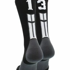 Outlet ๐งจ MadSportsStuff Black Player ID Custom Number Crew ๐งฆ Socks For ๐ Basketball Lacrosse Volleyball Boys And ๐ง Girls Volleyball ๐งฆ Socks ๐ฏ 169 MadSportsStuff Black Player ID Custom Number Crew Socks For Basketball Lacrosse Volleyball Boys And Girls Volleyball Socks