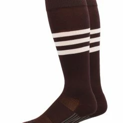 MadSportsStuff Dugout 3 Stripe Baseball Socks Over The Calf Length Pattern B