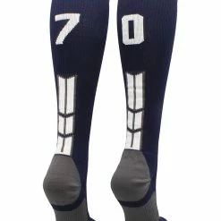 Best Sale ๐คฉ MadSportsStuff Navy Player ID Custom Number Over The Calf ๐งฆ Socks For ๐ฅ Softball โพ Baseball Football Boys And ๐ง Girls โจ 119 MadSportsStuff Navy Player ID Custom Number Over The Calf Socks For Softball Baseball Football Boys And Girls