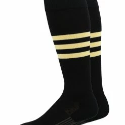 MadSportsStuff Dugout 3 Stripe Baseball Socks Over The Calf Length Pattern B