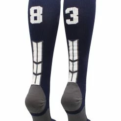 Best Sale ๐คฉ MadSportsStuff Navy Player ID Custom Number Over The Calf ๐งฆ Socks For ๐ฅ Softball โพ Baseball Football Boys And ๐ง Girls โจ 156 MadSportsStuff Navy Player ID Custom Number Over The Calf Socks For Softball Baseball Football Boys And Girls