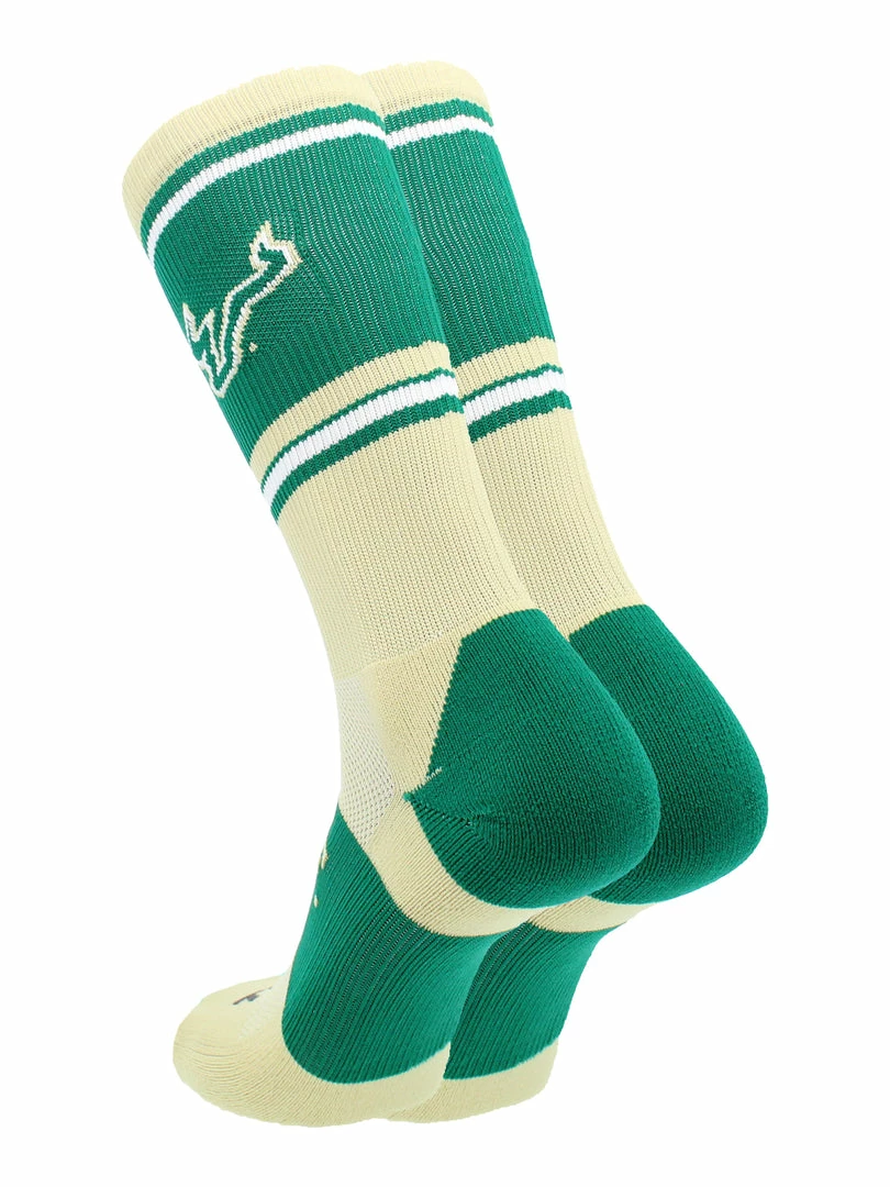 Best deal ๐ TCK Sports University Of South Florida Bulls ๐งฆ Socks Jersey Crew All Schools โค๏ธ 2 TCK Sports University Of South Florida Bulls Socks Jersey Crew All Schools
