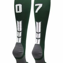 Best Pirce ๐ MadSportsStuff Dark Green Player ID Custom Number Over The Calf ๐งฆ Socks For ๐ฅ Softball โพ Baseball Football Boys And ๐ง Girls ๐ฅ Softball ๐งฆ Socks ๐คฉ 177 MadSportsStuff Dark Green Player ID Custom Number Over The Calf Socks For Softball Baseball Football Boys And Girls Softball Socks