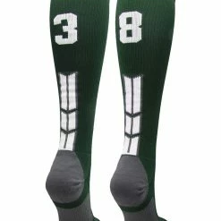 Best reviews of 🤩 MadSportsStuff Dark Green Player ID Custom Number Over The Calf 🧦 Socks For 🥎 Softball ⚾ Baseball Football Boys And 👧 Girls 🥎 Softball 🧦 Socks 🧨 197 MadSportsStuff Dark Green Player ID Custom Number Over The Calf Socks For Softball Baseball Football Boys And Girls Softball Socks