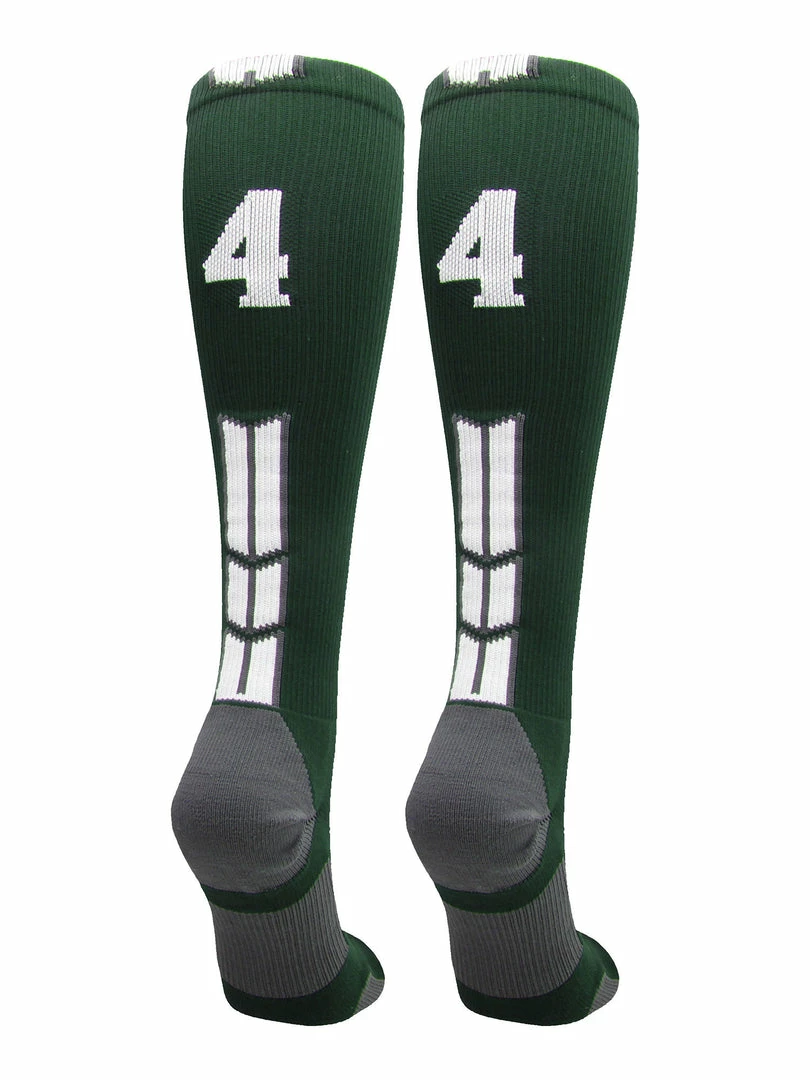 Best reviews of 🤩 MadSportsStuff Dark Green Player ID Custom Number Over The Calf 🧦 Socks For 🥎 Softball ⚾ Baseball Football Boys And 👧 Girls 🥎 Softball 🧦 Socks 🧨 86 MadSportsStuff Dark Green Player ID Custom Number Over The Calf Socks For Softball Baseball Football Boys And Girls Softball Socks