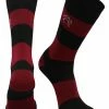 TCK New Mexico Lobos Socks Game Day Striped Crew Socks All Schools