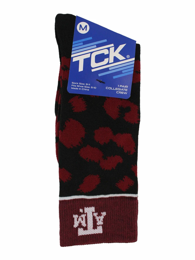 Promo ๐ TCK Texas A&M Aggies ๐งฆ Socks ๐ฉ Womens Savage Crew ๐งฆ Socks ๐ 4 TCK Texas A&M Aggies Socks Womens Savage Crew Socks