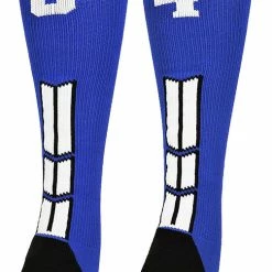 Brand new ๐ฅฐ MadSportsStuff Royal Player ID Custom Number Over The Calf ๐งฆ Socks For ๐ฅ Softball โพ Baseball Football Boys And ๐ง Girls ๐ 151 MadSportsStuff Royal Player ID Custom Number Over The Calf Socks For Softball Baseball Football Boys And Girls