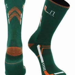 Brand new ๐ TCK Miami Hurricanes ๐งฆ Socks University Of Miami Hurricanes Champion Crew ๐งฆ Socks All Schools โญ 9 TCK Miami Hurricanes Socks University Of Miami Hurricanes Champion Crew Socks All Schools