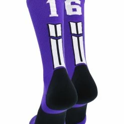 Brand new ๐ฅฐ MadSportsStuff Purple Player ID Custom Number Crew ๐งฆ Socks For ๐ Basketball Lacrosse Volleyball Boys And ๐ง Girls ๐ 166 MadSportsStuff Purple Player ID Custom Number Crew Socks For Basketball Lacrosse Volleyball Boys And Girls