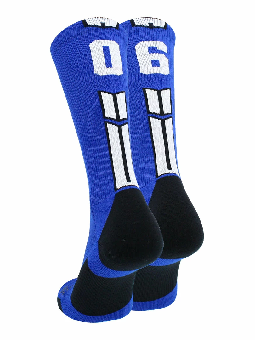 Budget ๐คฉ MadSportsStuff Volleyball ๐งฆ Socks Royal Player ID Custom Number Crew ๐งฆ Socks For ๐ Basketball Lacrosse Volleyball Boys And ๐ง Girls ๐ 72 MadSportsStuff Volleyball Socks Royal Player ID Custom Number Crew Socks For Basketball Lacrosse Volleyball Boys And Girls