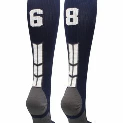 Best Sale ๐คฉ MadSportsStuff Navy Player ID Custom Number Over The Calf ๐งฆ Socks For ๐ฅ Softball โพ Baseball Football Boys And ๐ง Girls โจ 121 MadSportsStuff Navy Player ID Custom Number Over The Calf Socks For Softball Baseball Football Boys And Girls