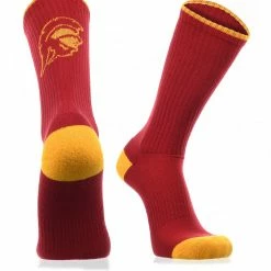 Hot Sale ๐ TCK USC Trojans ๐งฆ Socks Campus Legend Crew Length All Schools ๐ 7 TCK USC Trojans Socks Campus Legend Crew Length All Schools