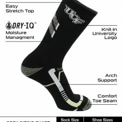 Cheapest ๐ TCK All Schools UCF Golden Knights ๐งฆ Socks University Of Central Florida Golden Knights Champion Crew ๐งฆ Socks โญ 7 TCK All Schools UCF Golden Knights Socks University Of Central Florida Golden Knights Champion Crew Socks