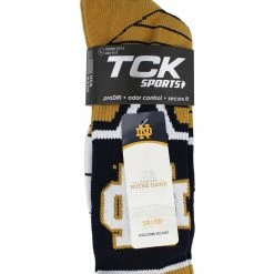 TCK University Of Notre Dame Socks Fighting Irish Victory Crew All Schools