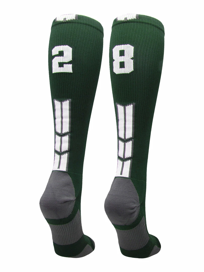 Best reviews of 🤩 MadSportsStuff Dark Green Player ID Custom Number Over The Calf 🧦 Socks For 🥎 Softball ⚾ Baseball Football Boys And 👧 Girls 🥎 Softball 🧦 Socks 🧨 102 MadSportsStuff Dark Green Player ID Custom Number Over The Calf Socks For Softball Baseball Football Boys And Girls Softball Socks