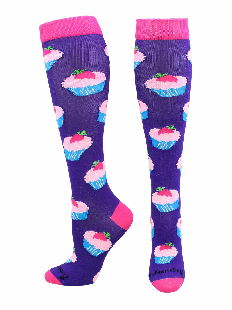 Promo π MadSportsStuff Cupcake 𧦠Socks Over The Calf Length π₯ Softball 𧦠Socks π 1 MadSportsStuff Cupcake Socks Over The Calf Length Softball Socks