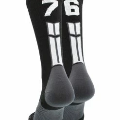 Outlet ๐งจ MadSportsStuff Black Player ID Custom Number Crew ๐งฆ Socks For ๐ Basketball Lacrosse Volleyball Boys And ๐ง Girls Volleyball ๐งฆ Socks ๐ฏ 135 MadSportsStuff Black Player ID Custom Number Crew Socks For Basketball Lacrosse Volleyball Boys And Girls Volleyball Socks