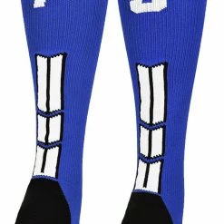 Wholesale ๐ MadSportsStuff โพ Baseball ๐งฆ Socks Royal Player ID Custom Number Over The Calf ๐งฆ Socks For ๐ฅ Softball โพ Baseball Football Boys And ๐ง Girls ๐ 156 MadSportsStuff Baseball Socks Royal Player ID Custom Number Over The Calf Socks For Softball Baseball Football Boys And Girls