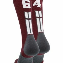 Cheap ๐ MadSportsStuff Maroon Player ID Custom Number Crew ๐งฆ Socks For ๐ Basketball Lacrosse Volleyball Boys And ๐ง Girls Volleyball ๐งฆ Socks ๐ฅ 119 MadSportsStuff Maroon Player ID Custom Number Crew Socks For Basketball Lacrosse Volleyball Boys And Girls Volleyball Socks