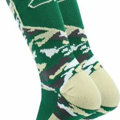 TCK Sports University Of South Florida Bulls Socks Woodland Camo Crew All Schools