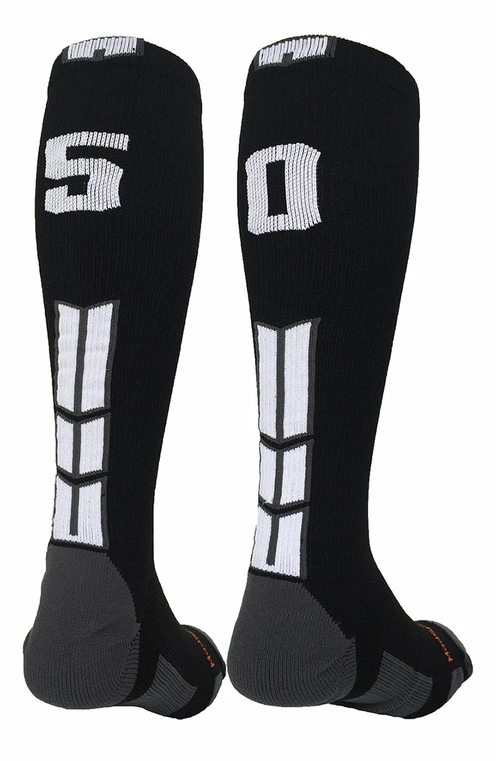 Cheap ๐ฅฐ MadSportsStuff ๐ฅ Softball ๐งฆ Socks Black Player ID Custom Number Over The Calf ๐งฆ Socks For ๐ฅ Softball โพ Baseball Football Boys And ๐ง Girls ๐ 55 MadSportsStuff Softball Socks Black Player ID Custom Number Over The Calf Socks For Softball Baseball Football Boys And Girls