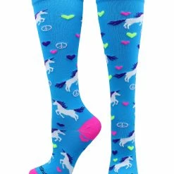 Outlet ๐ MadSportsStuff Peace Love Unicorn Over The Calf Athletic ๐งฆ Socks ๐ฅ Softball ๐งฆ Socks ๐ 9 MadSportsStuff Peace Love Unicorn Over The Calf Athletic Socks Softball Socks