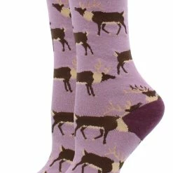 WHD Elk Socks For Women Gift For Animal Lovers