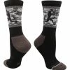 MadSportsStuff Football Socks With Player On Camo Athletic Crew Socks (multiple Colors)