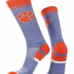 TCK All Schools Clemson Tigers Socks Victory Parade Crew Length