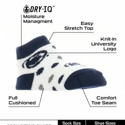 TCK Penn State Nittany Lions Toddler Socks Low Cut Little Fan