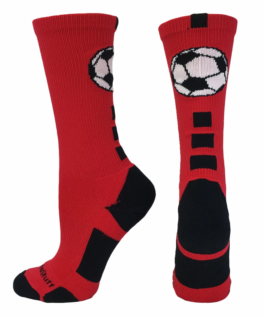 Promo ๐ฏ MadSportsStuff Soccer Ball Athletic Crew ๐งฆ Socks (multiple Colors) ๐คฉ 15 MadSportsStuff Soccer Ball Athletic Crew Socks (multiple Colors)