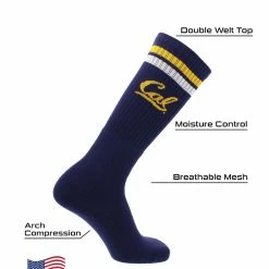 TCK Cal Berkeley Bears Socks Throwback Tube