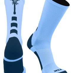 TCK Midline Lacrosse Logo Crew Socks
