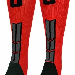 Wholesale π₯° MadSportsStuff βΎ Baseball 𧦠Socks Red And Black Player ID Custom Number Over The Calf 𧦠Socks For π₯ Softball βΎ Baseball Football Boys And π§ Girls π 179 MadSportsStuff Baseball Socks Red And Black Player ID Custom Number Over The Calf Socks For Softball Baseball Football Boys And Girls